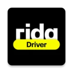 rida driver android application logo